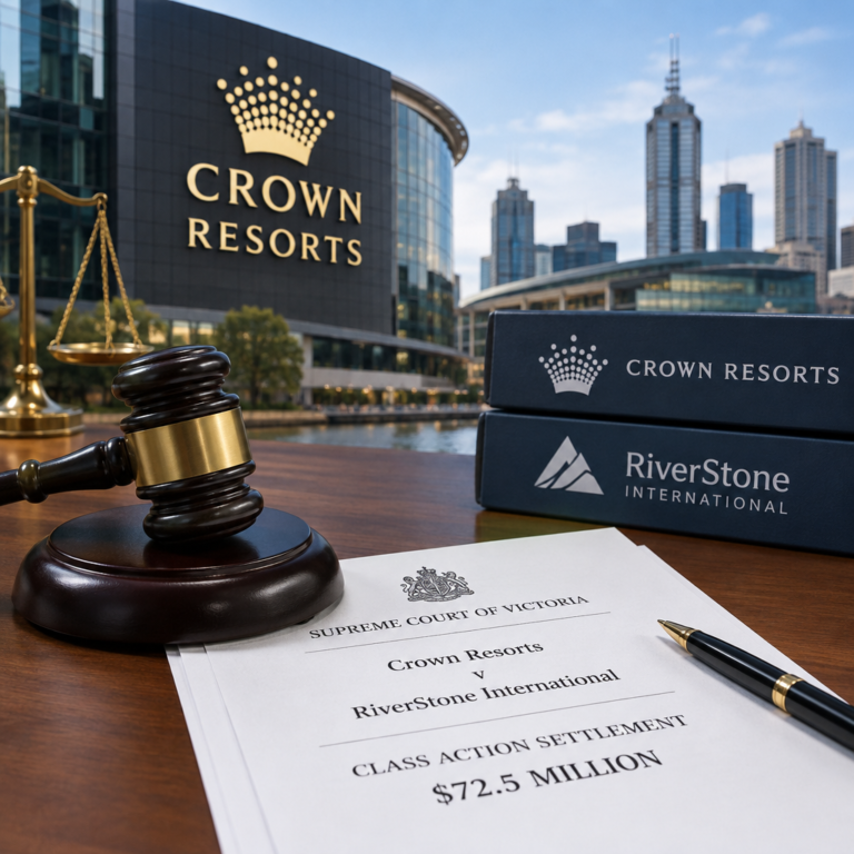 Crown Resorts Pursues Excess Insurer Over $73 Million Class Action Settlement Recovery