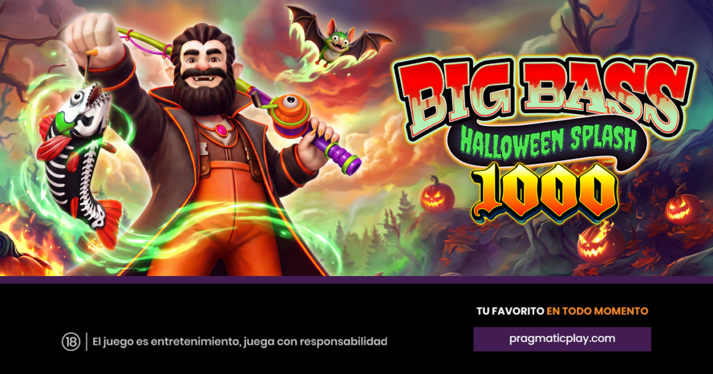 Pragmatic Play Release Big Bass Halloween Splash 1000
