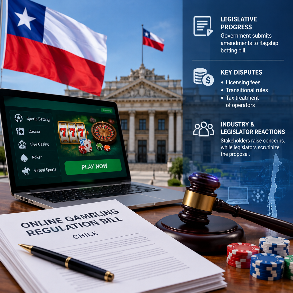Chile’s Online Gambling Bill Moves Forward