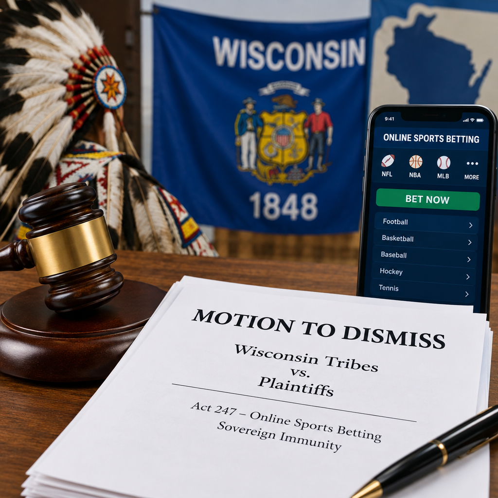 Wisconsin Tribes Move to Dismiss Lawsuit Challenging Statewide Online Sports Betting
